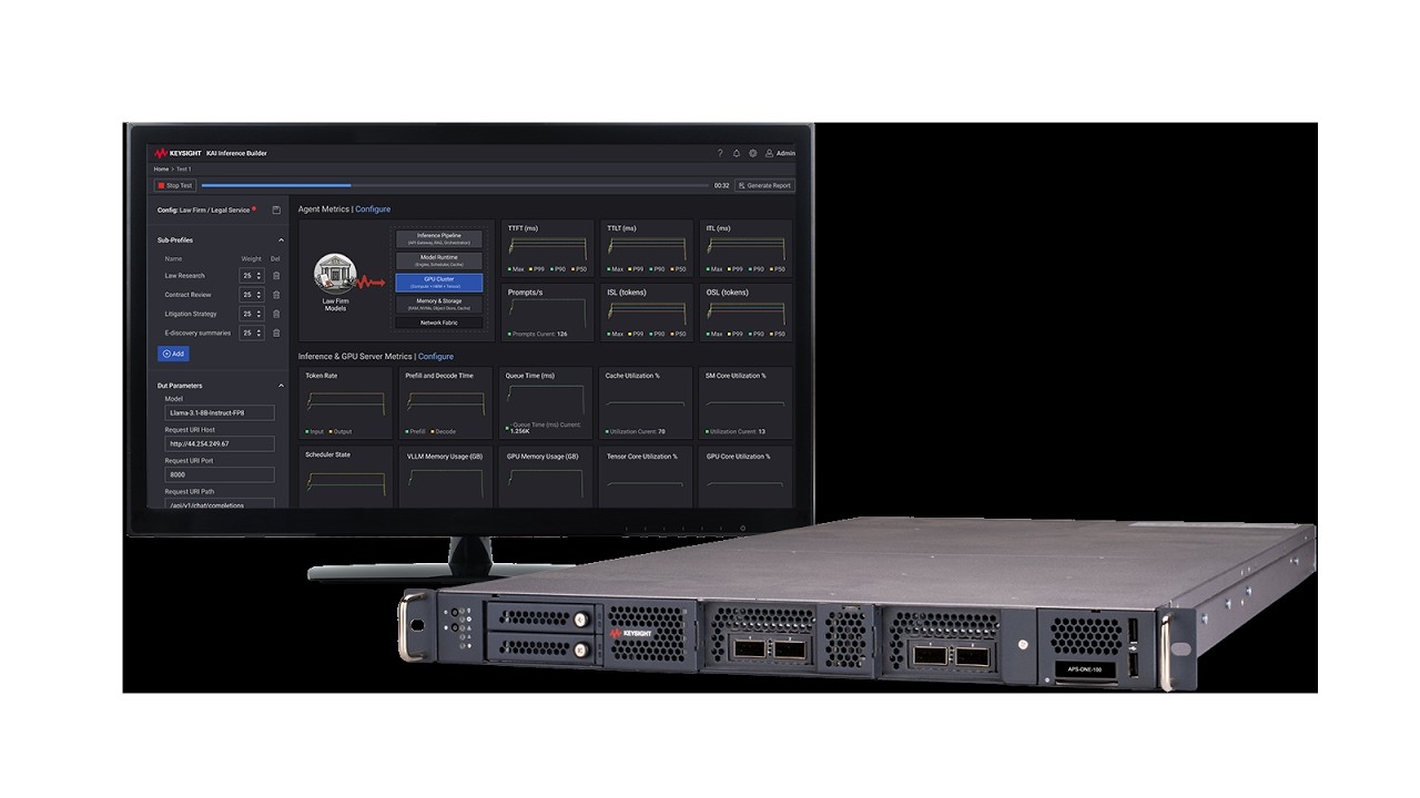Keysight AI-Inference Builder: Real-World Workload Emulation and Inference Stack Analysis