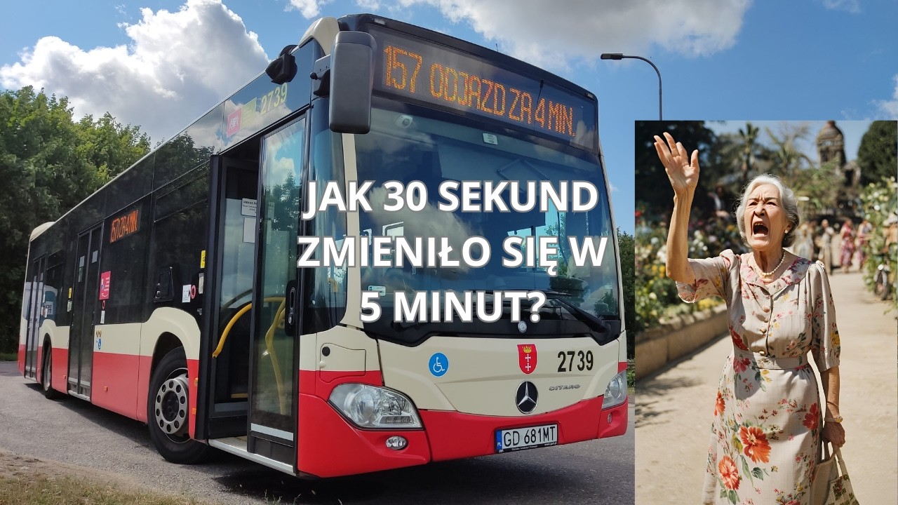 Czy pasażer ma zawsze racje? Pretensje o rzekome 5 minut przyspieszenia.