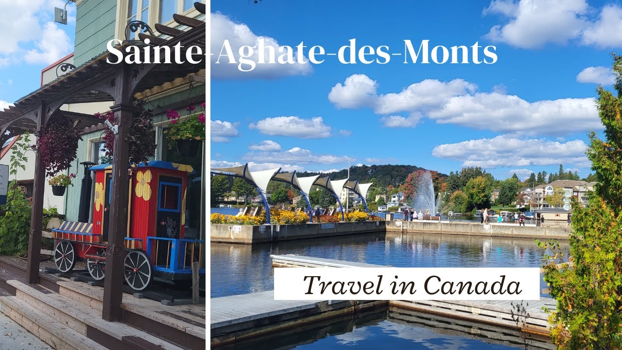 Beautiful City in the Heart of the Nature: Sainte-Agathe-des-Monts, Quebec! #quebec #travel #canada
