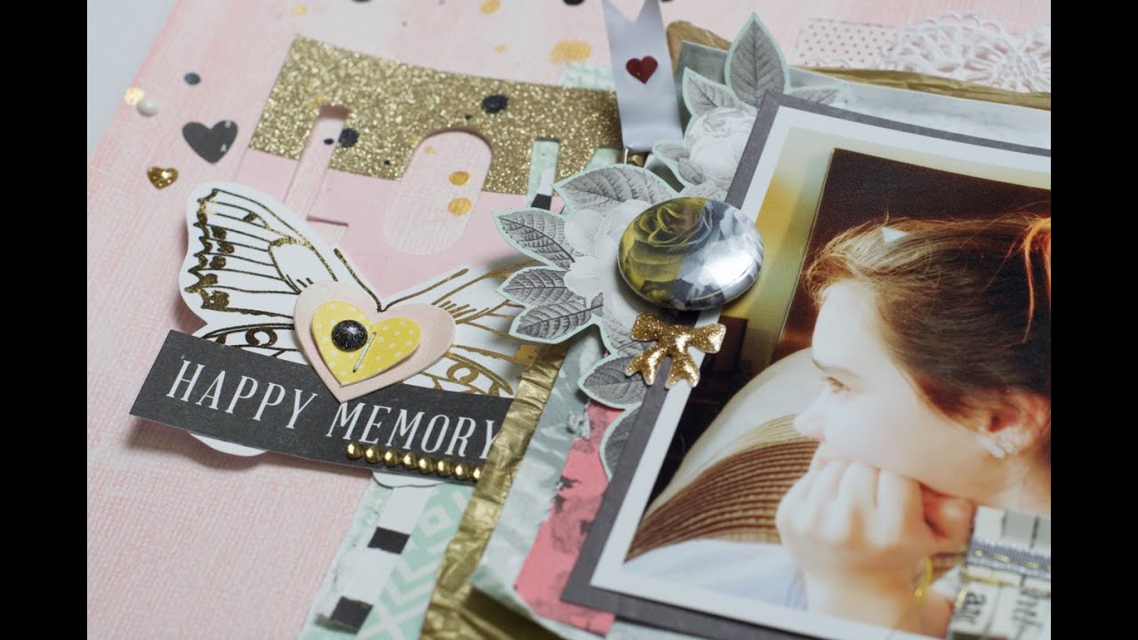 Scrapbooking Process: #iwokeuplikethis