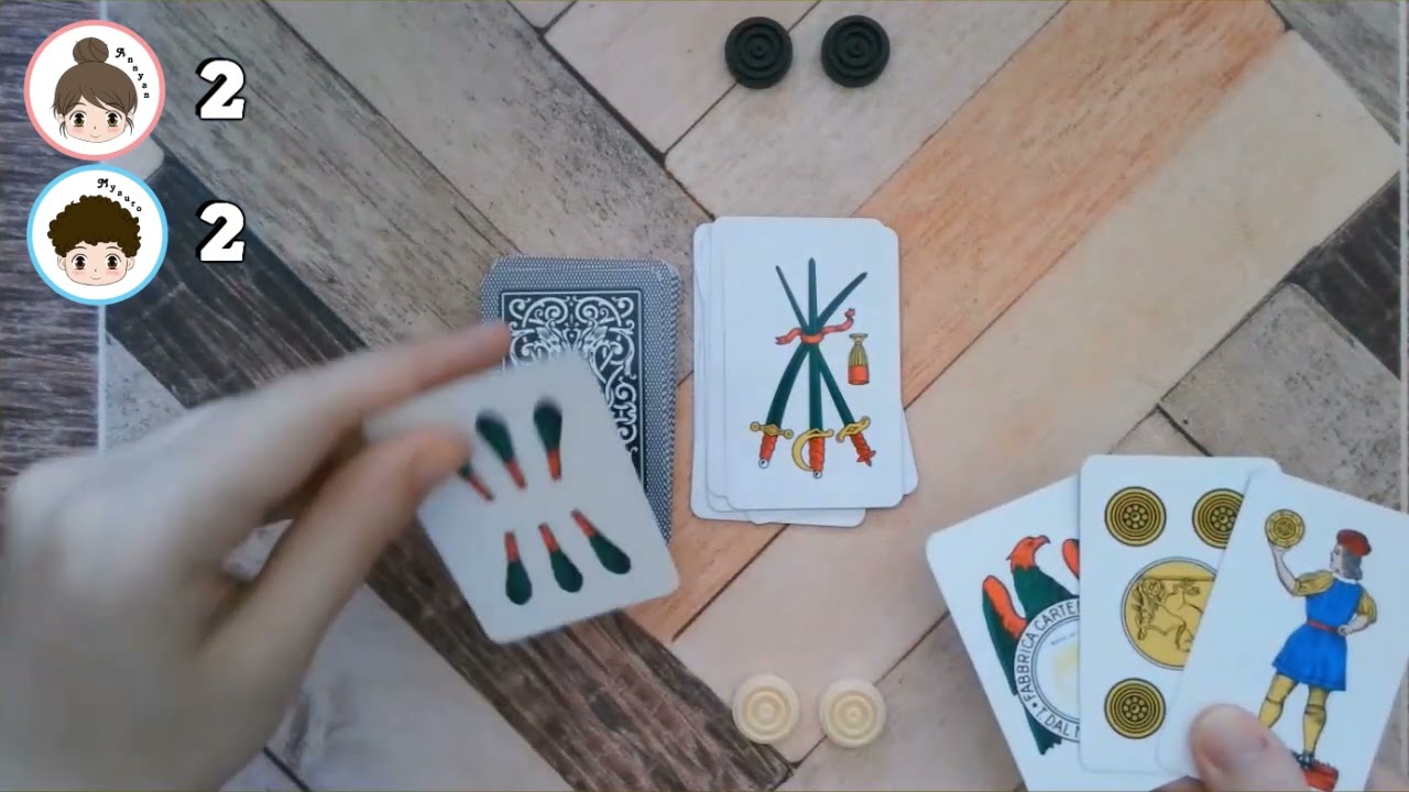 TRENTUNO con le carte SICILIANE