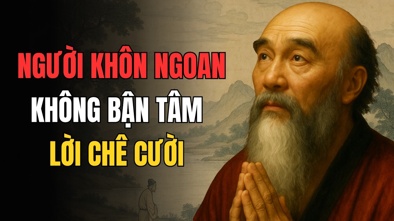 Người Khôn Ngoan Không Bận Tâm Lời Chê Cười | Triết Lý Cổ Nhân