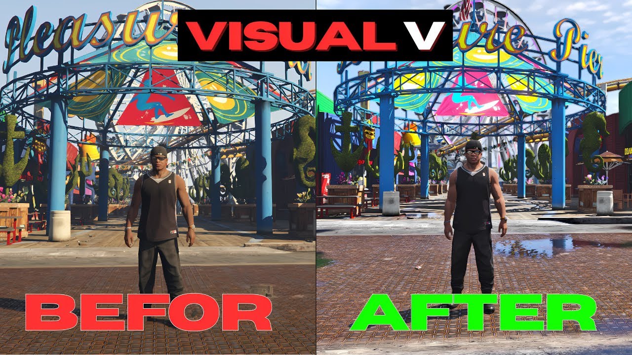 HOW TO INSTALL GRAPHICS MOD IN GTA 5 | VISUAL V GRAPHICS MOD | GTA 5 Mods 2025