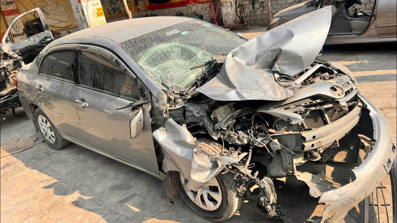 Replacement Toyota Corolla inner apron and frame amazing process