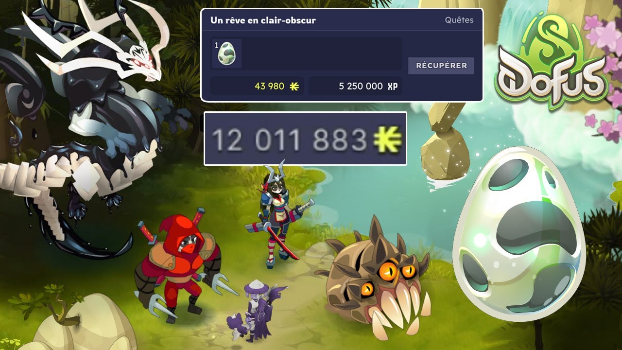 AVENTURE DOFUS 3 : DOFUS TACHET&Eacute;, COMBAT IMPOSSIBLE & KAMAS (JOUR 43)