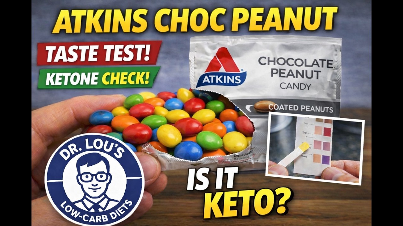 Atkins Endulge Chocolate Peanut Candy Review | Taste Test, Carb Count & Ketone Check