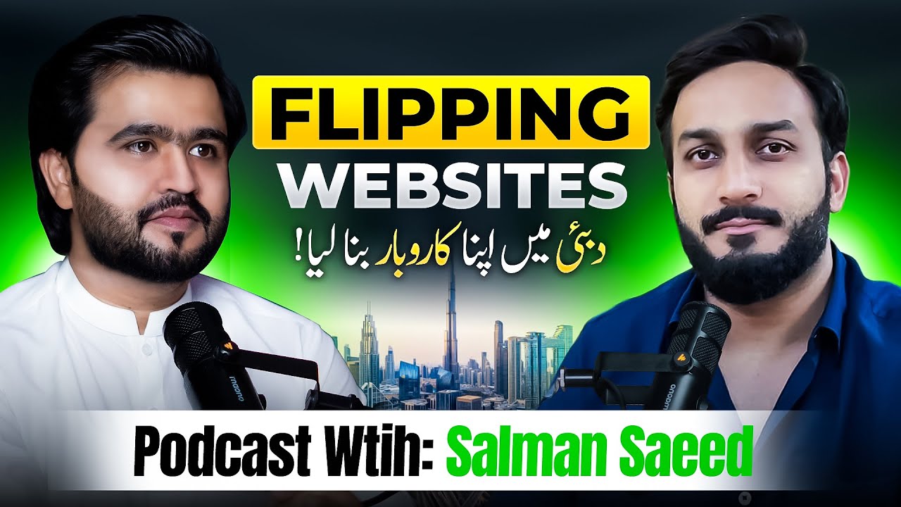 He Made $600,000 by Flipping Websites 😱| Salman Saeed Interview