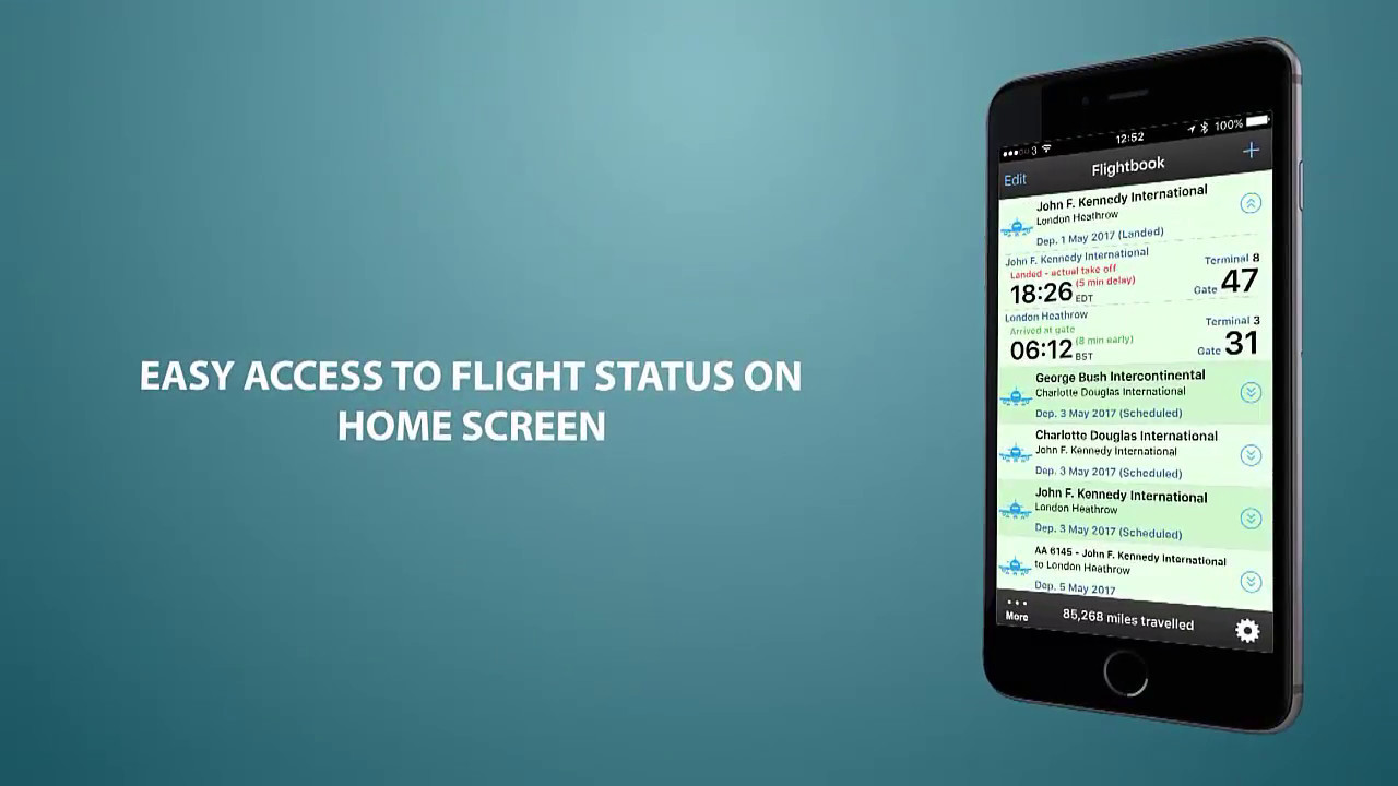 mi Flight Tracker Pro - iPhone/iPad App Trailer