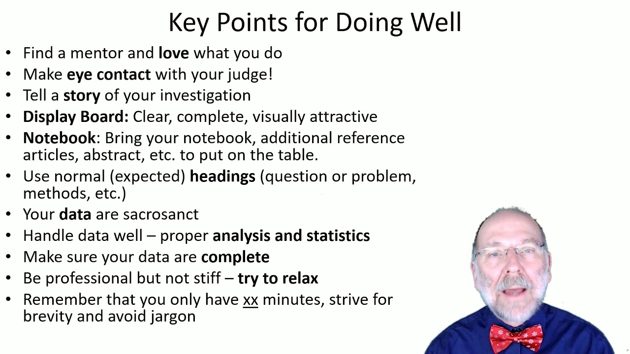 How Science Fair Judging Is Done