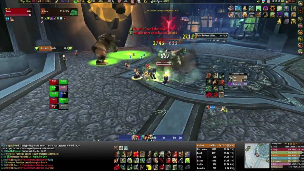 ProStatus&trade; vs Professor Putricide