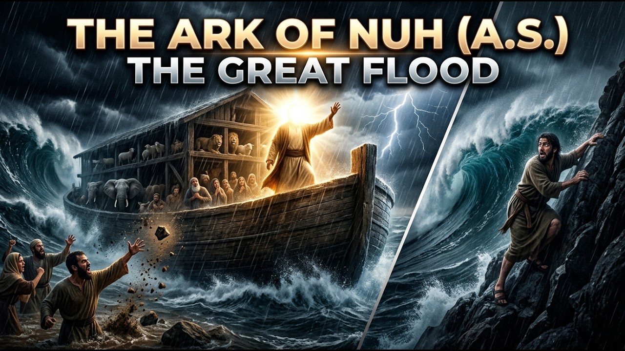 Story of Prophet Nuh (AS) - From Building the Ark to the Great Flood | #facts #IslamicHistory