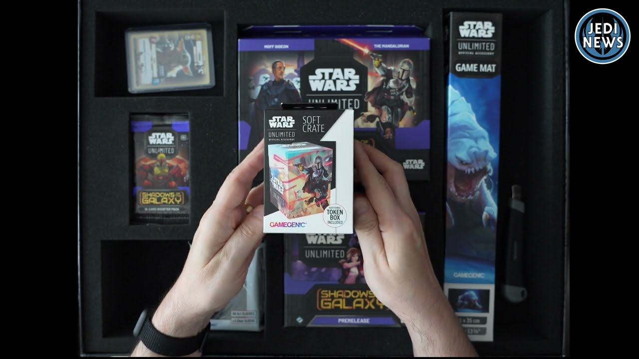 Unboxing Star Wars: Unlimited - Shadows of the Galaxy Prerelease, Starter Kit, Boosters and More