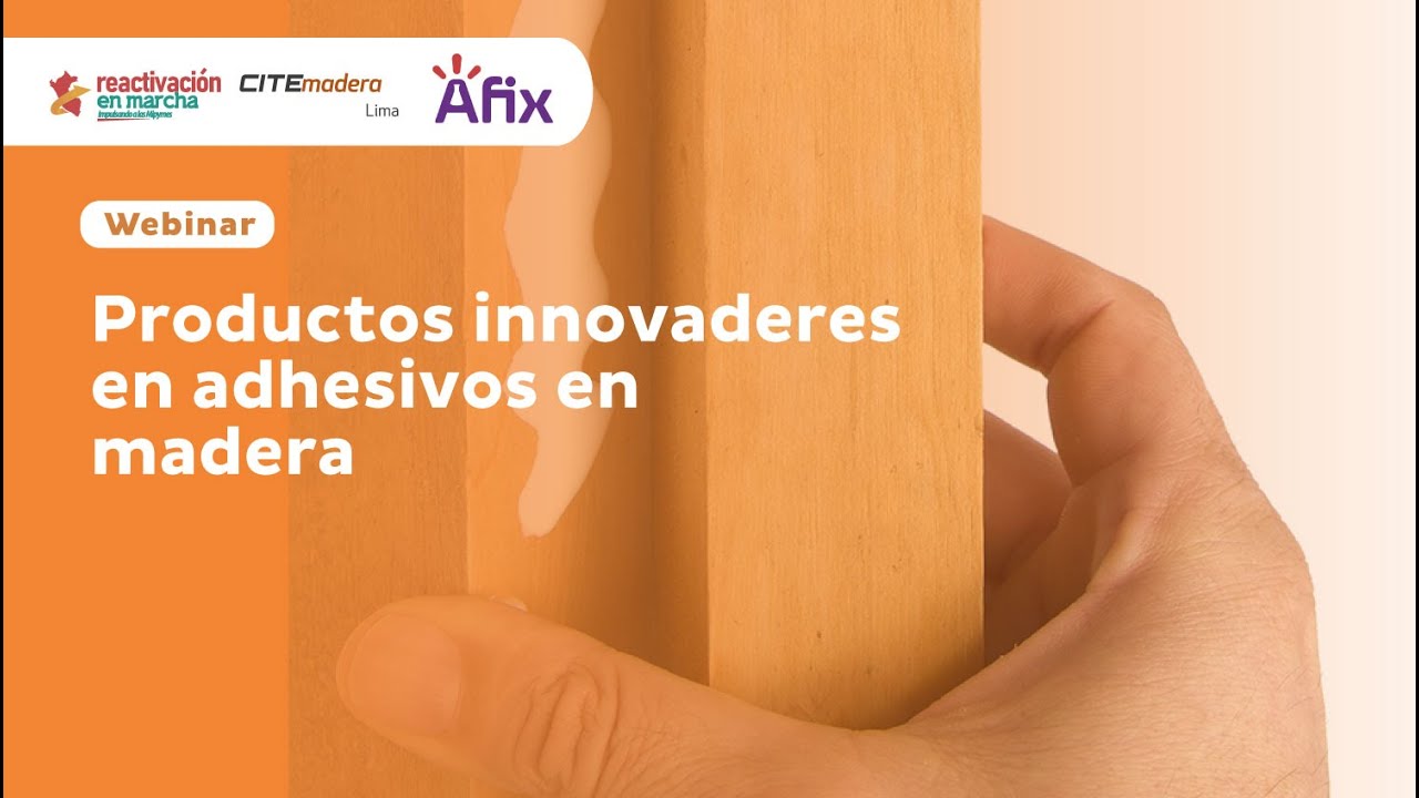 Adhesivos innovadores para la madera - CITEmadera - AFIX