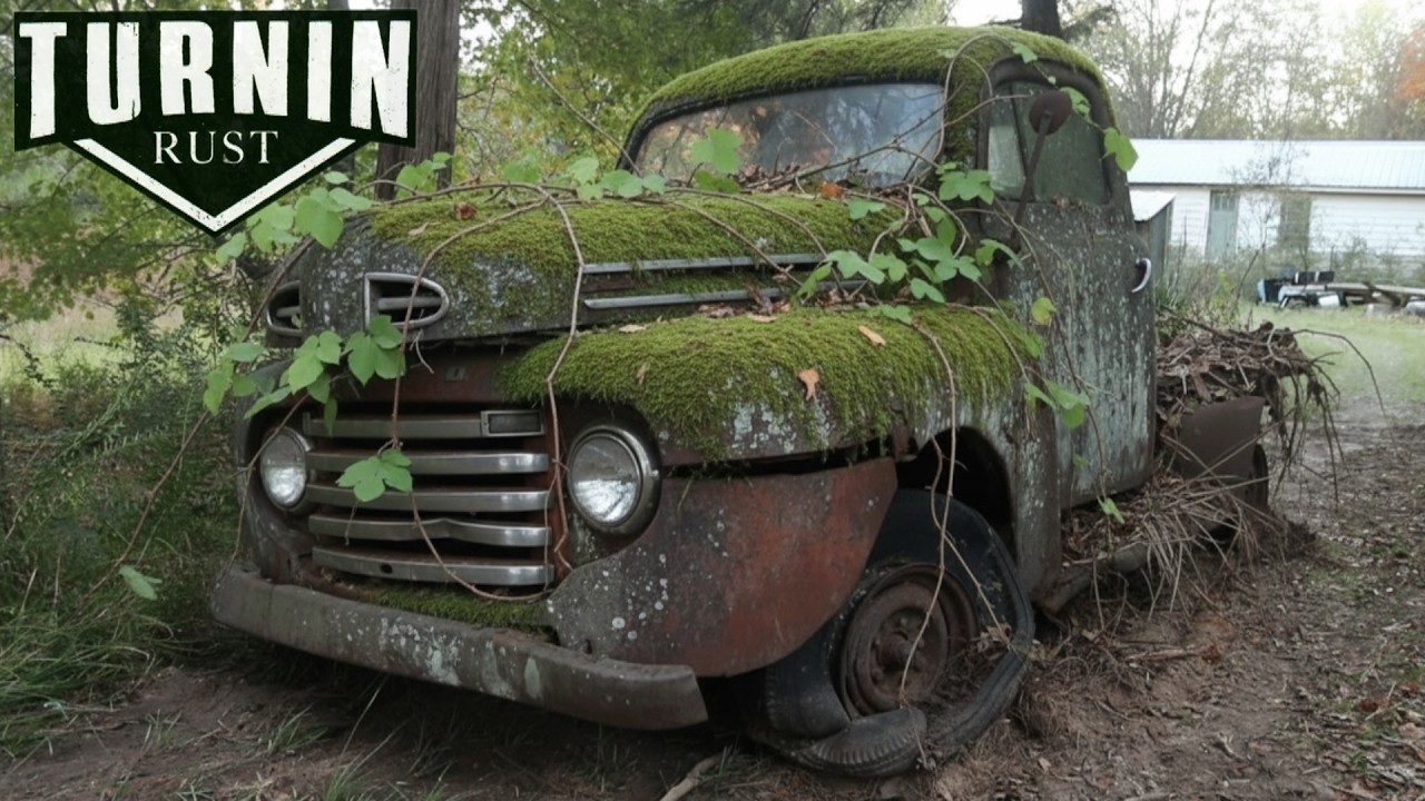 Abandoned Trucks Rescued from Woods After 50 Years | Heavy Equipment Needed! | Turnin Rust