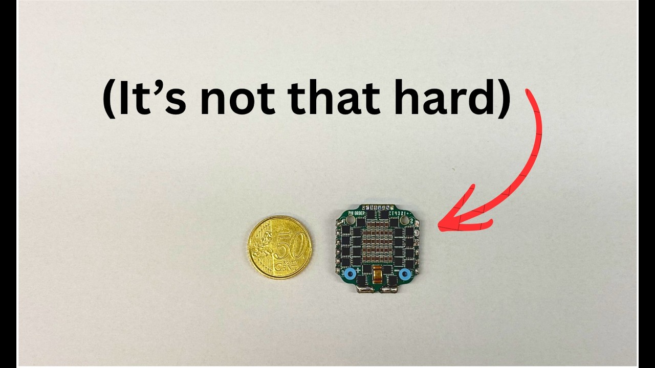 I Designed My Own Drone ESC From Scratch (and it actually  works)