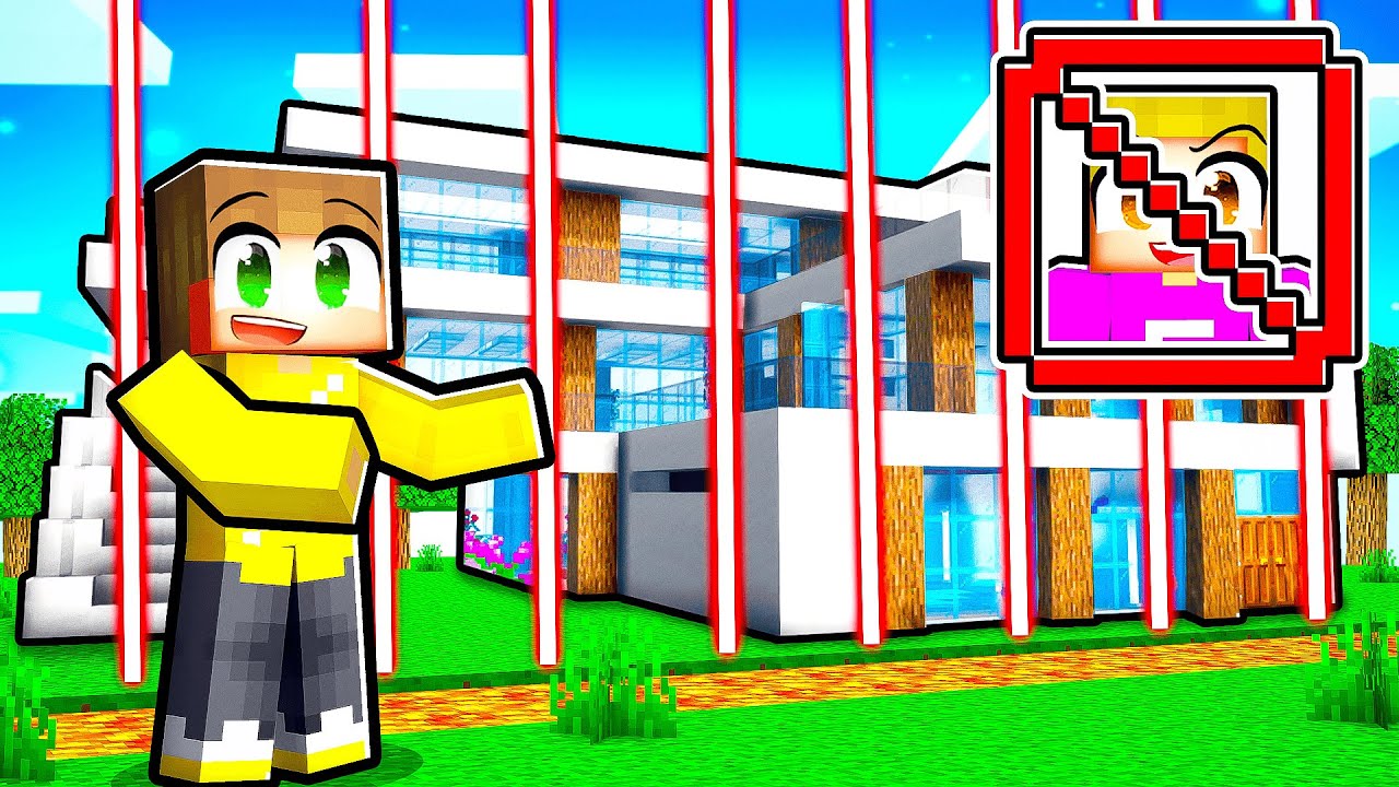 Ik bouw een HUIS waar Giel NIET IN MAG! 🚫🏠 (Minecraft)