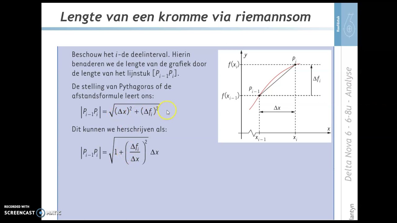 H6 p158 lengte kromme