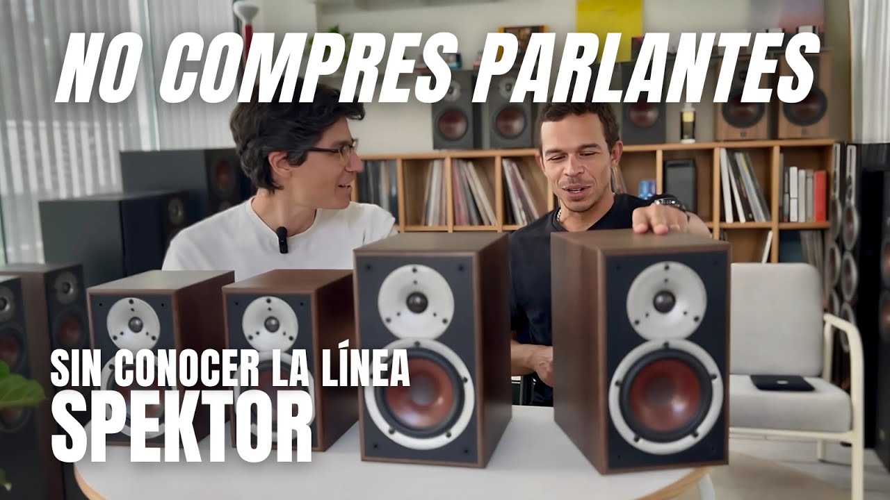 ¿Aún no tienes parlantes? Prueba los DALI Spektor antes de decidir