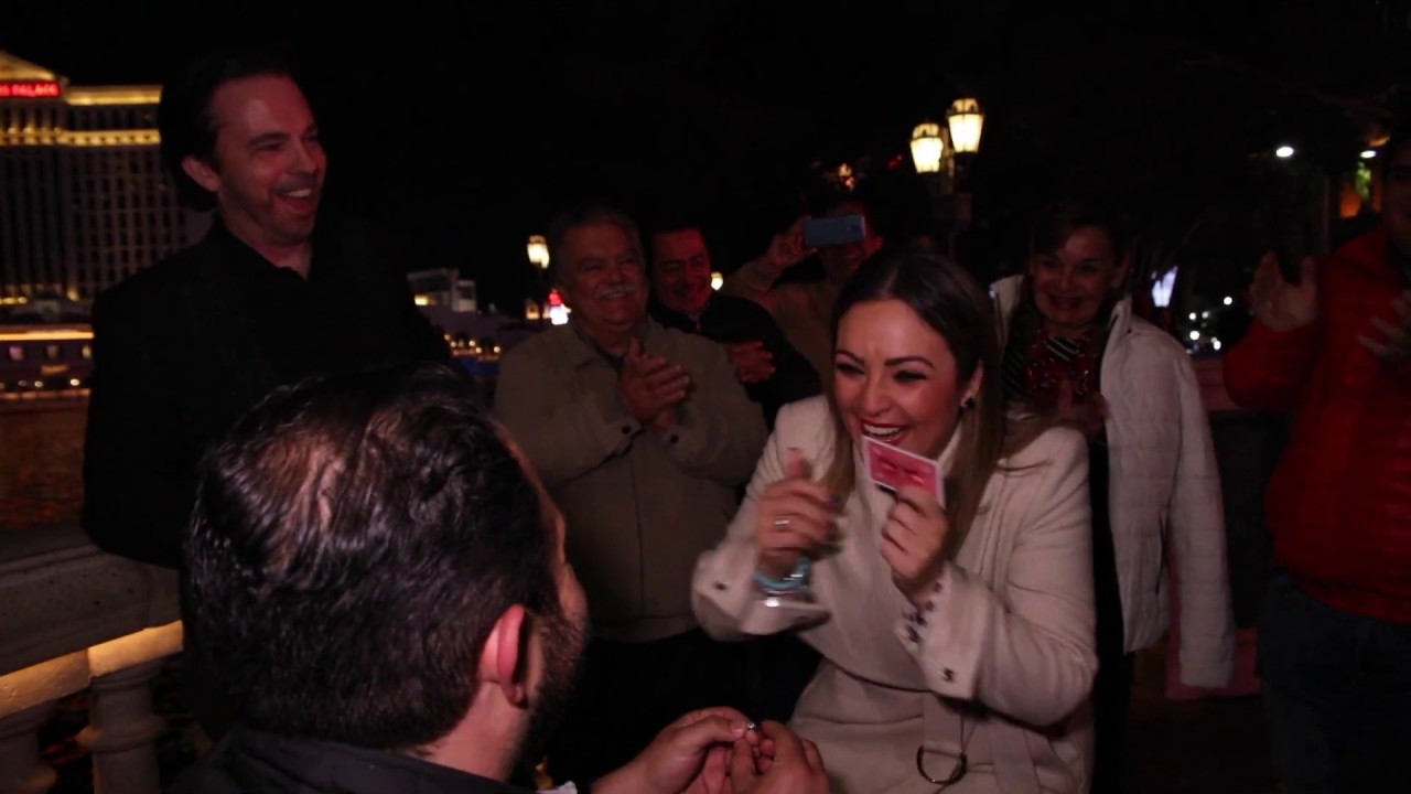 Surprise proposal in Spanish!  The language of love!  Devereaux Magic