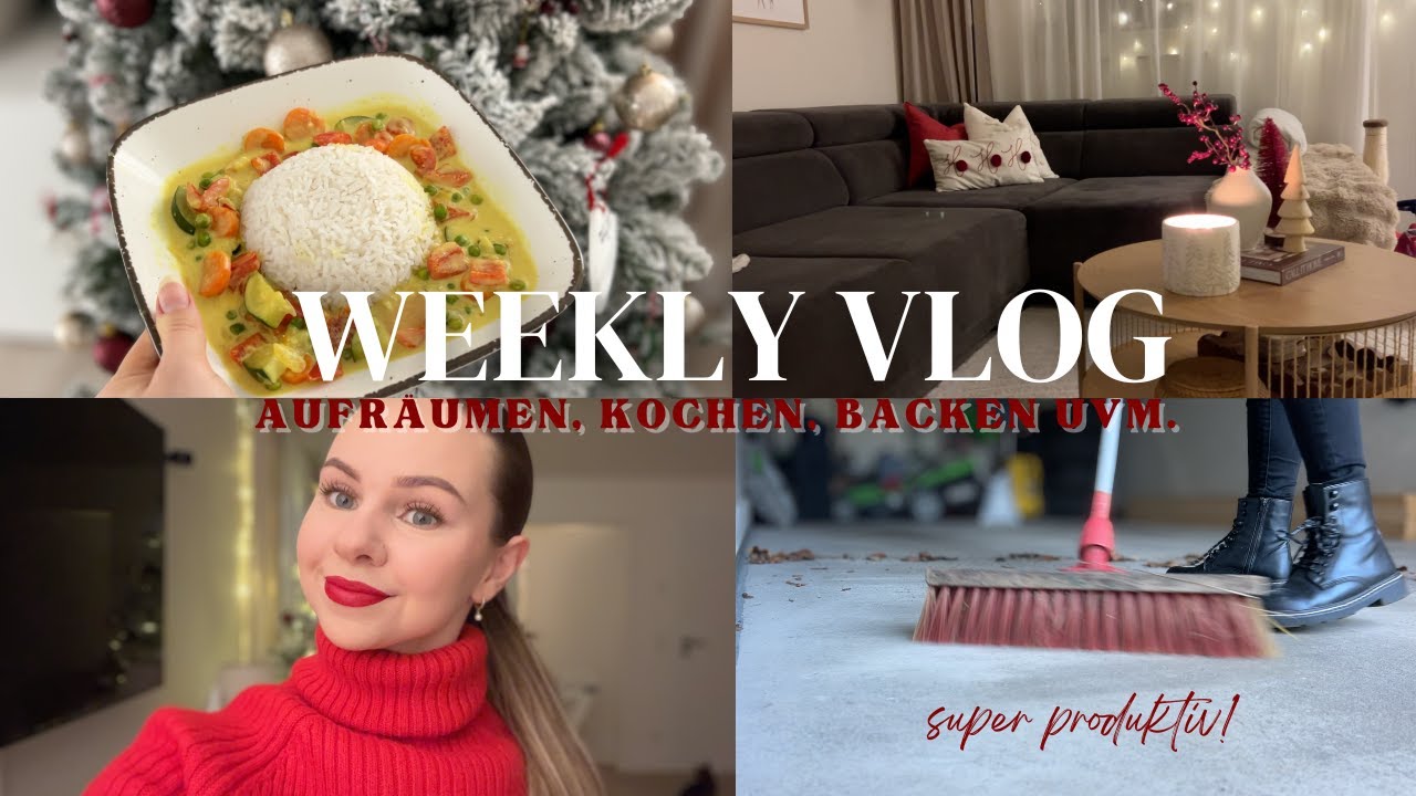 VLOG 🤍 produktiver Alltag, AUFRÄUMEN, PUTZEN, KOCHEN & Co.