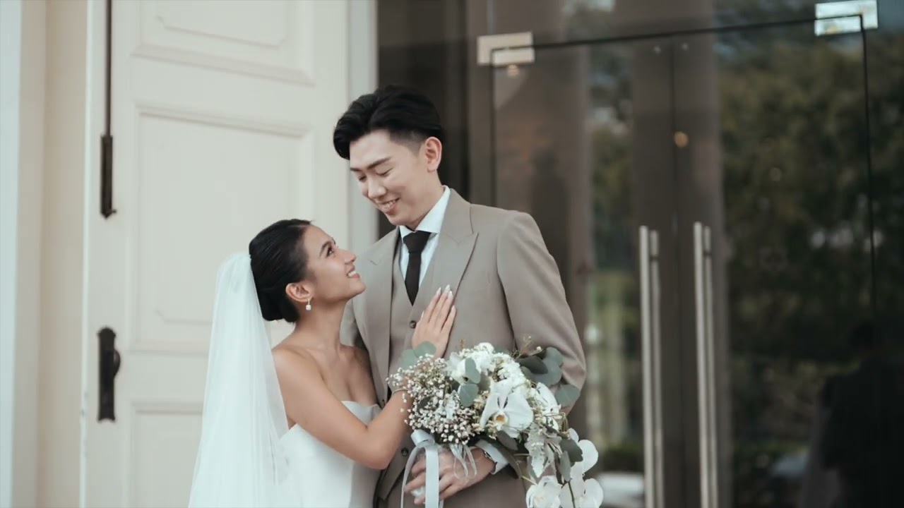 Every heartbeat leads me back to you. Wallic & Venetta Actual Day Wedding #wedding #weddingvideo