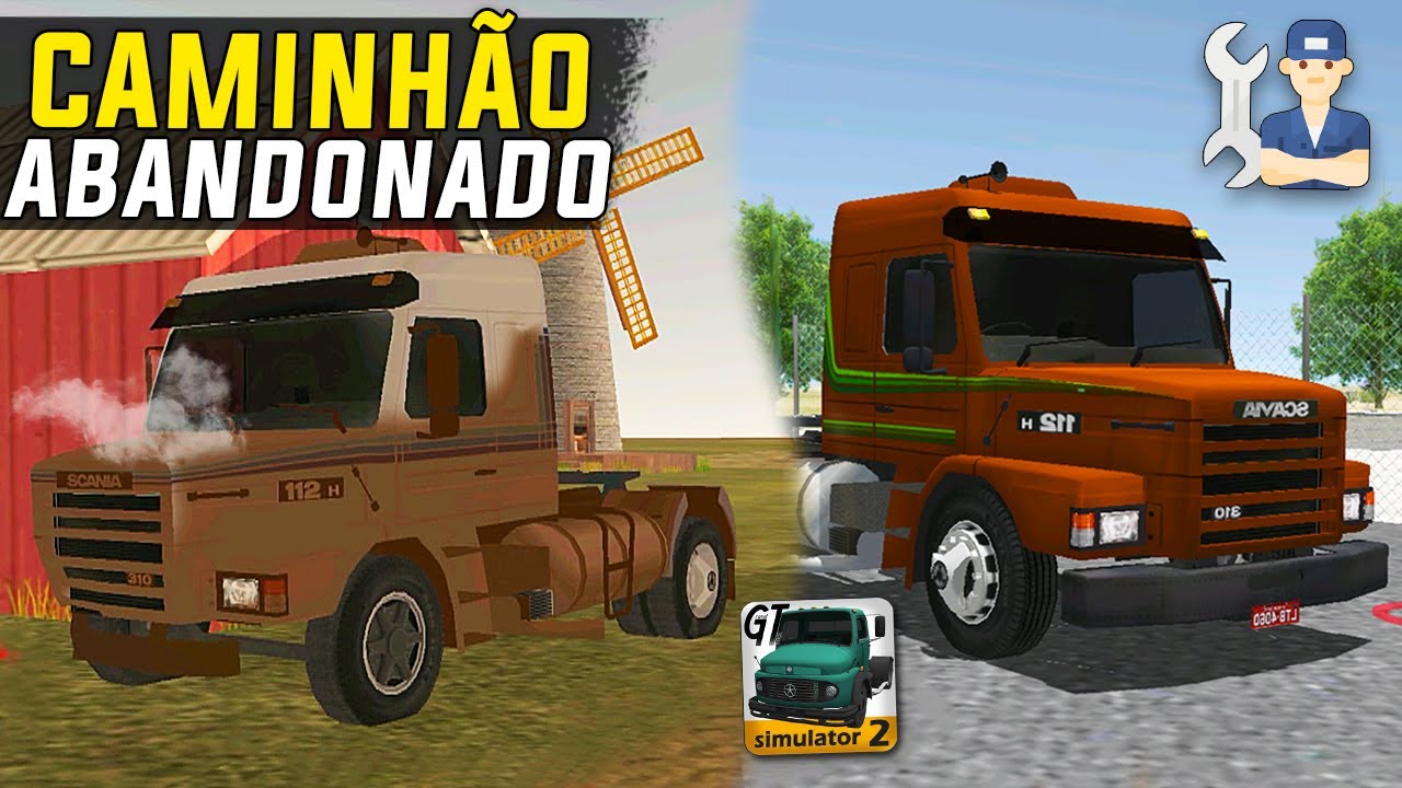 ENCONTREI UM CAMINHÃO ABANDONADO E REFORMEI - GRAND TRUCK SIMULATOR 2