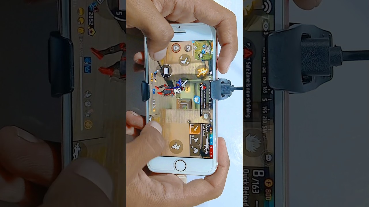 Iphone 6s Free Fire 🔥 handcam