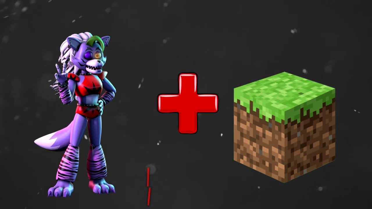 Roxy in Minecraft, Freddy and Among Us / FNAF ANIMATION / Five Nights at Freddy's / FNAF #45