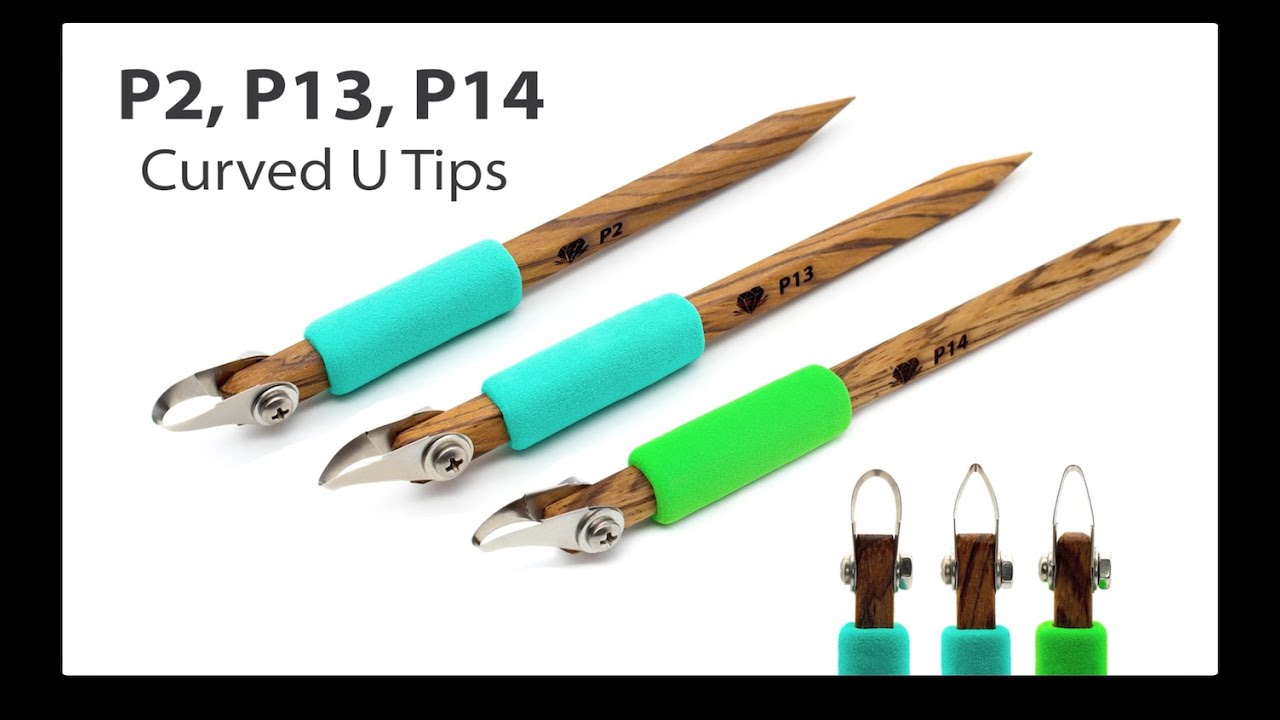 Curved U Tip Carvers in Action | DiamondCore® P2, P13 & P14 Comparison