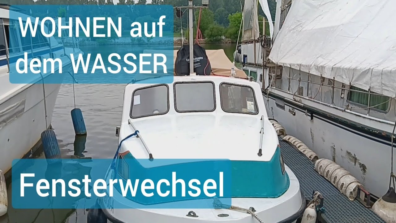 Plexiglasfenster beim Boot wechseln