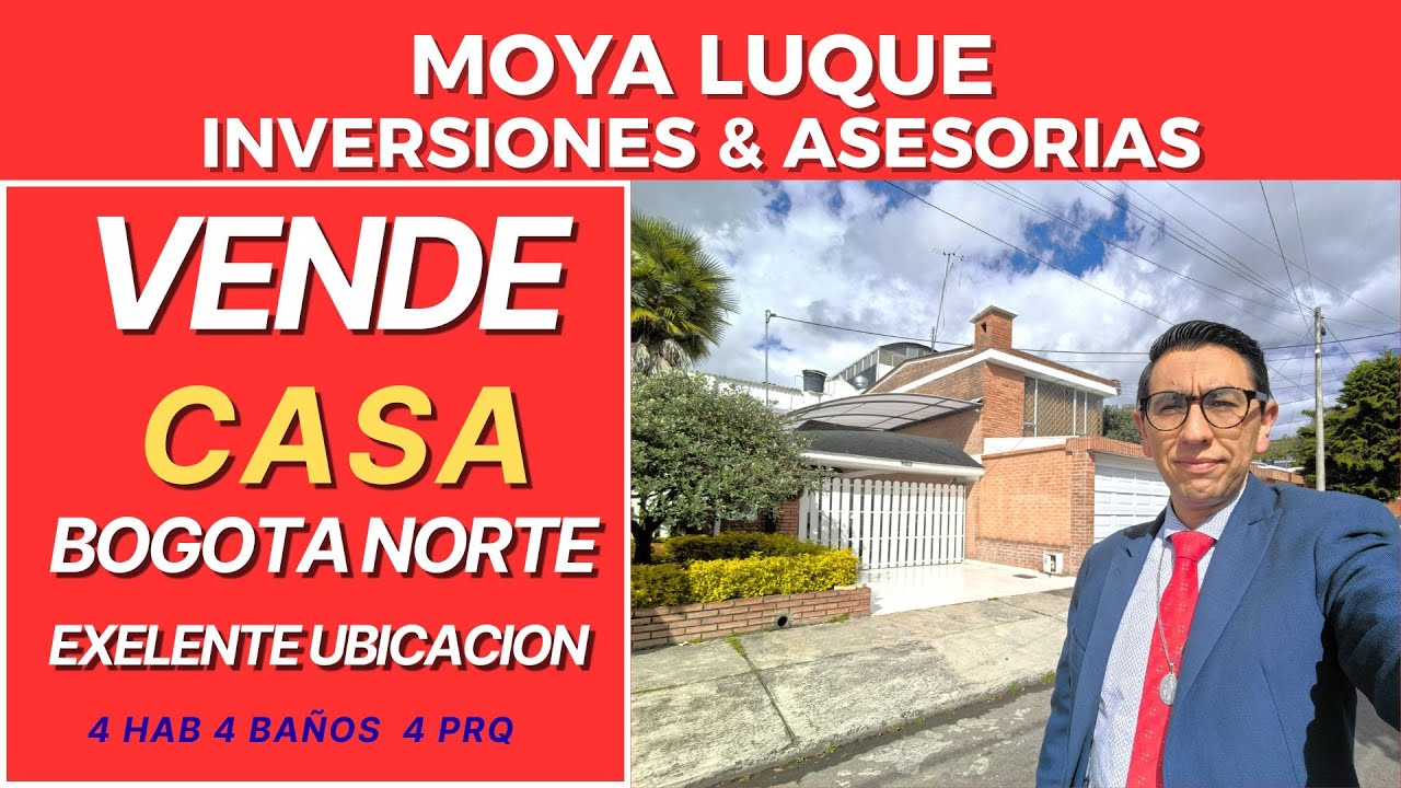 VENTA CASA AL NORTE DE BOGOTA $1.200 MILLONES NEGOCIABLES