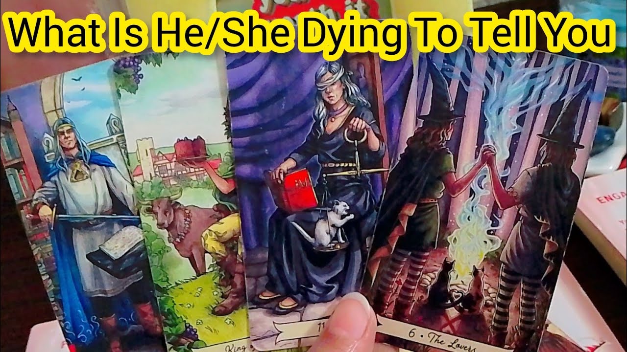 What Is He/She Dying To Tell You 💌 Feelings Revealed Definitely 😁 Hindi Tarot Reading