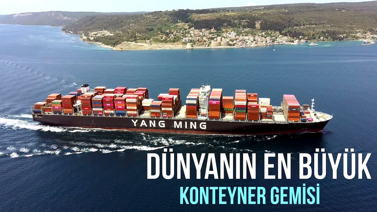 DÜNYANIN EN BÜYÜK KONTEYNER GEMİSİ 