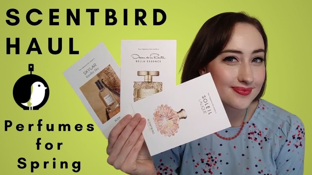 SCENTBIRD HAUL | SPRING PERFUME REVIEW | Skylar, Oscar de la Renta and Lalique