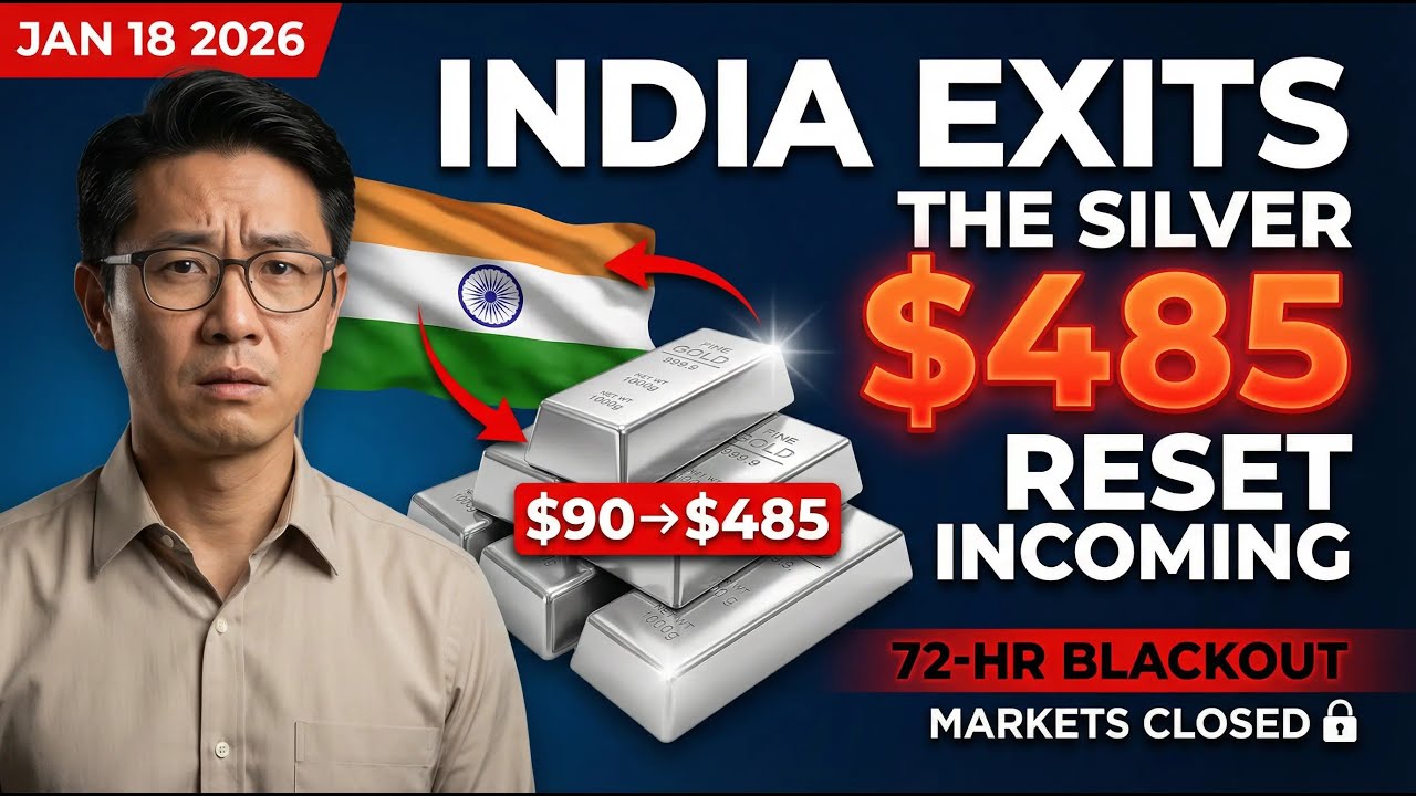 INDIA EXITS: The $485 Silver Reset (The January 18th Blackout)