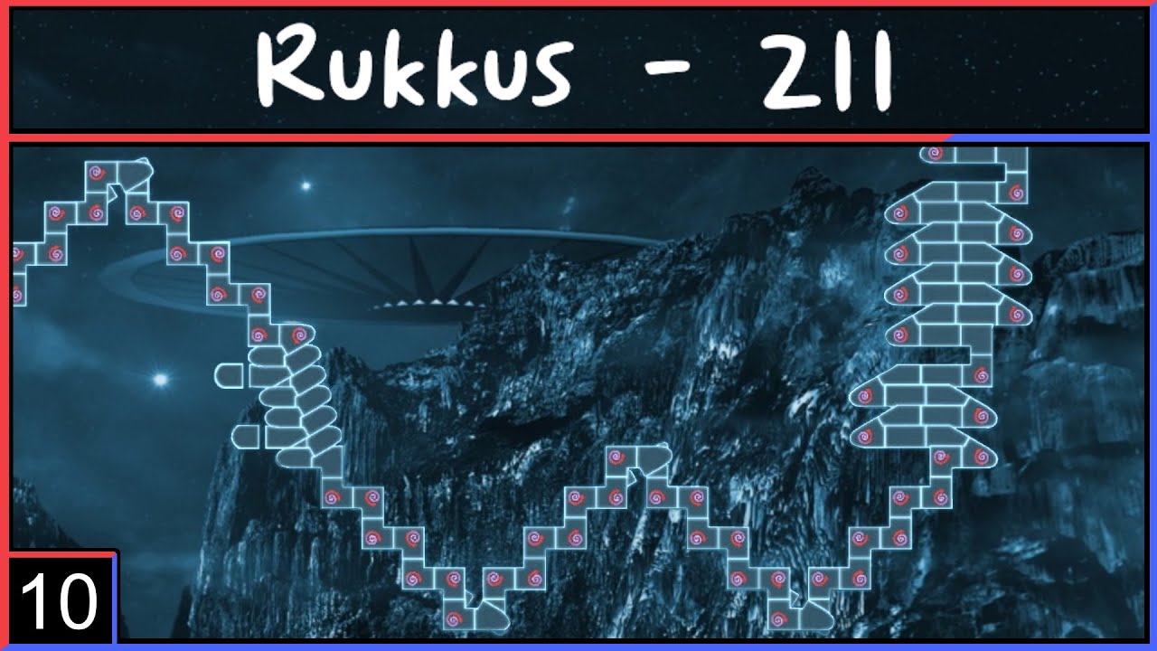 [Adofai Custom Lvl10] Rukkus - 211 (All Strict Clear) (Map by Editor_AlriC)