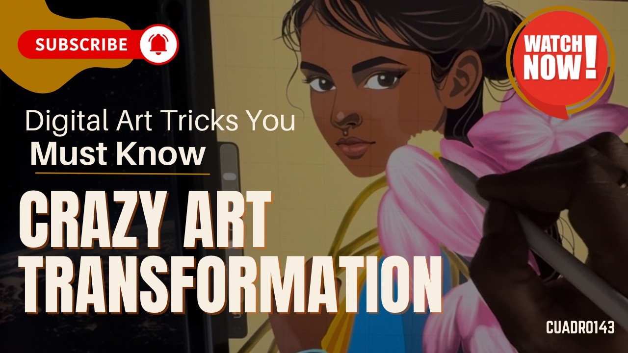Digital Art Secrets for Beginners | Make Your Art 10x Better Instantly! Cuadro143 Art Tutorial