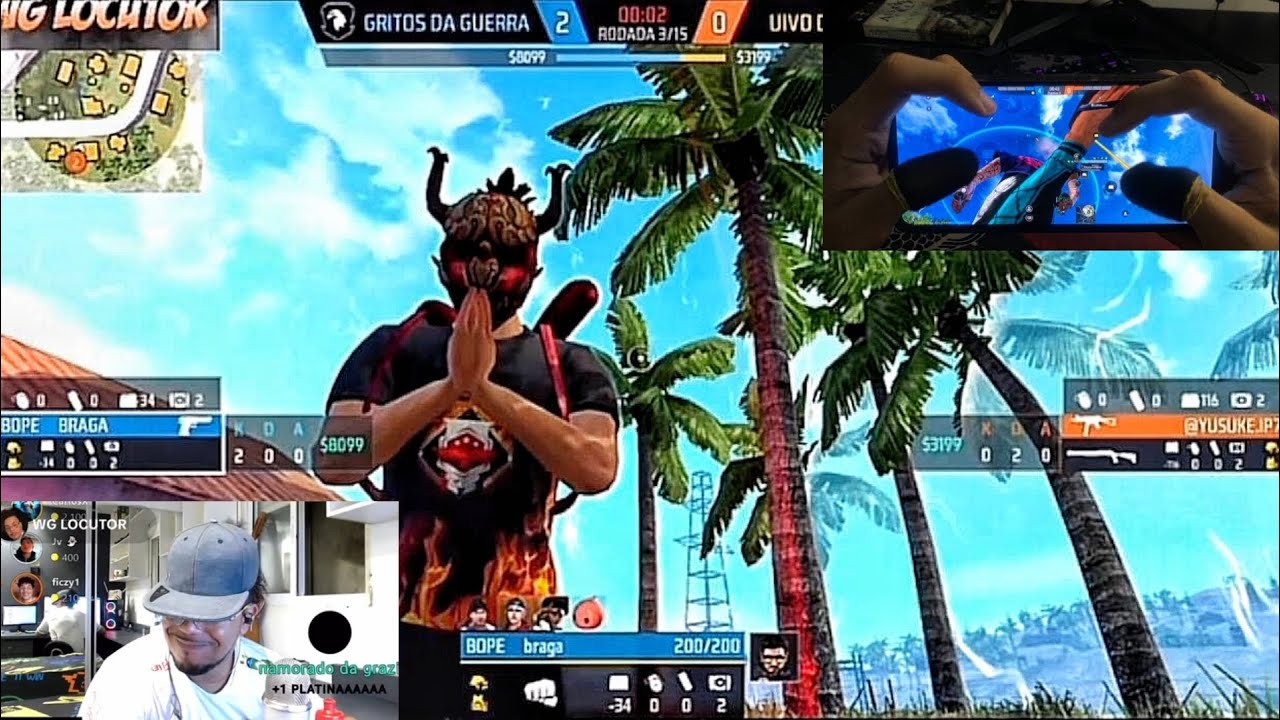 Freestyle Impressive Handcam 👾🇧🇷 Free Fire Highlights