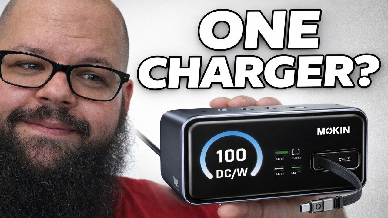 One Charger to Rule Them All MOKiN 100W Charging Station