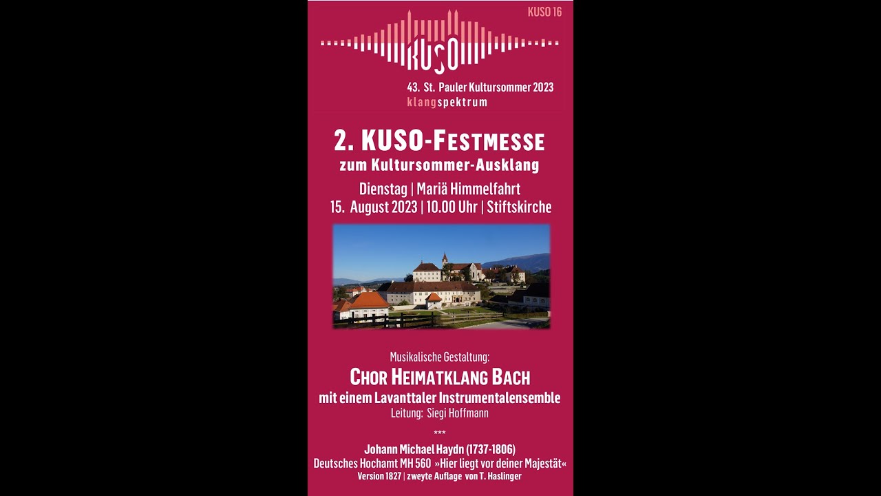 J. Michael Haydn-Messe MH 560:  