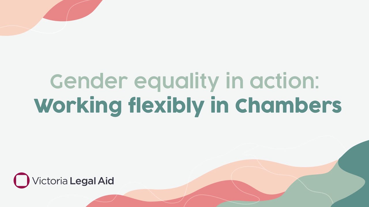 Gender equality in action – flexible working arrangements in Chambers