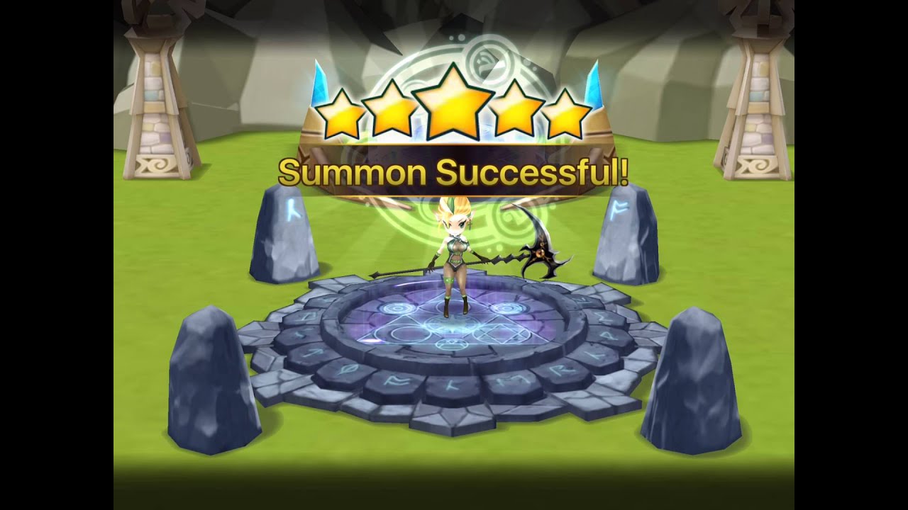 Summoners War: Sky Arena - Wind Hell Lady Runes