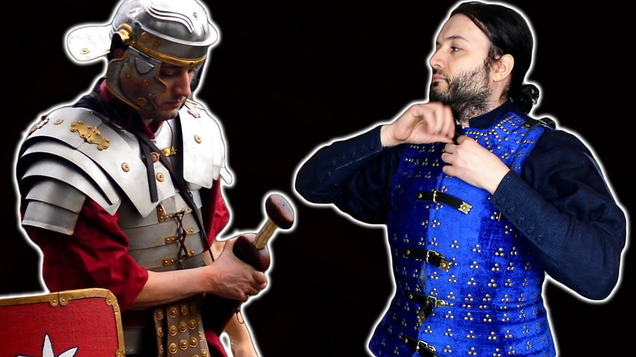 Roman Segmentata Armour VS Medieval Brigandine Armour