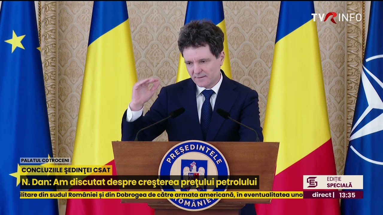 Nicușor Dan: ”Românii nu au motive de îngrijorare. Țara lor este o țară mai sigură acum”