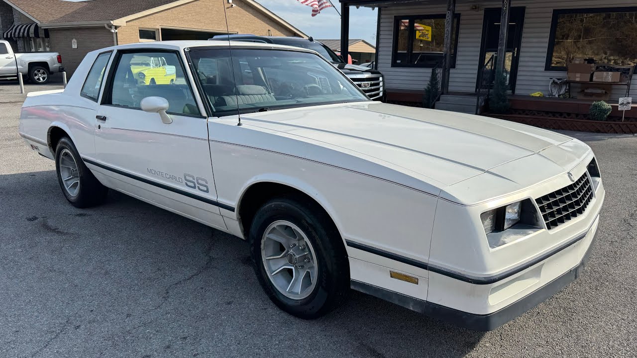 TEST DRIVE 1984 Monte Carlo SS $14,900 MAPLE MOTORS 350 V8 #3164