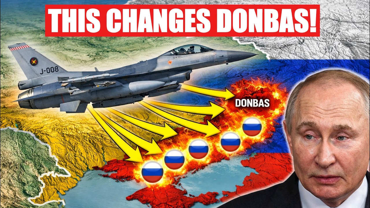 Ukraine's F-16s Just Did Something Over Donbas That Has Russia in PANIC