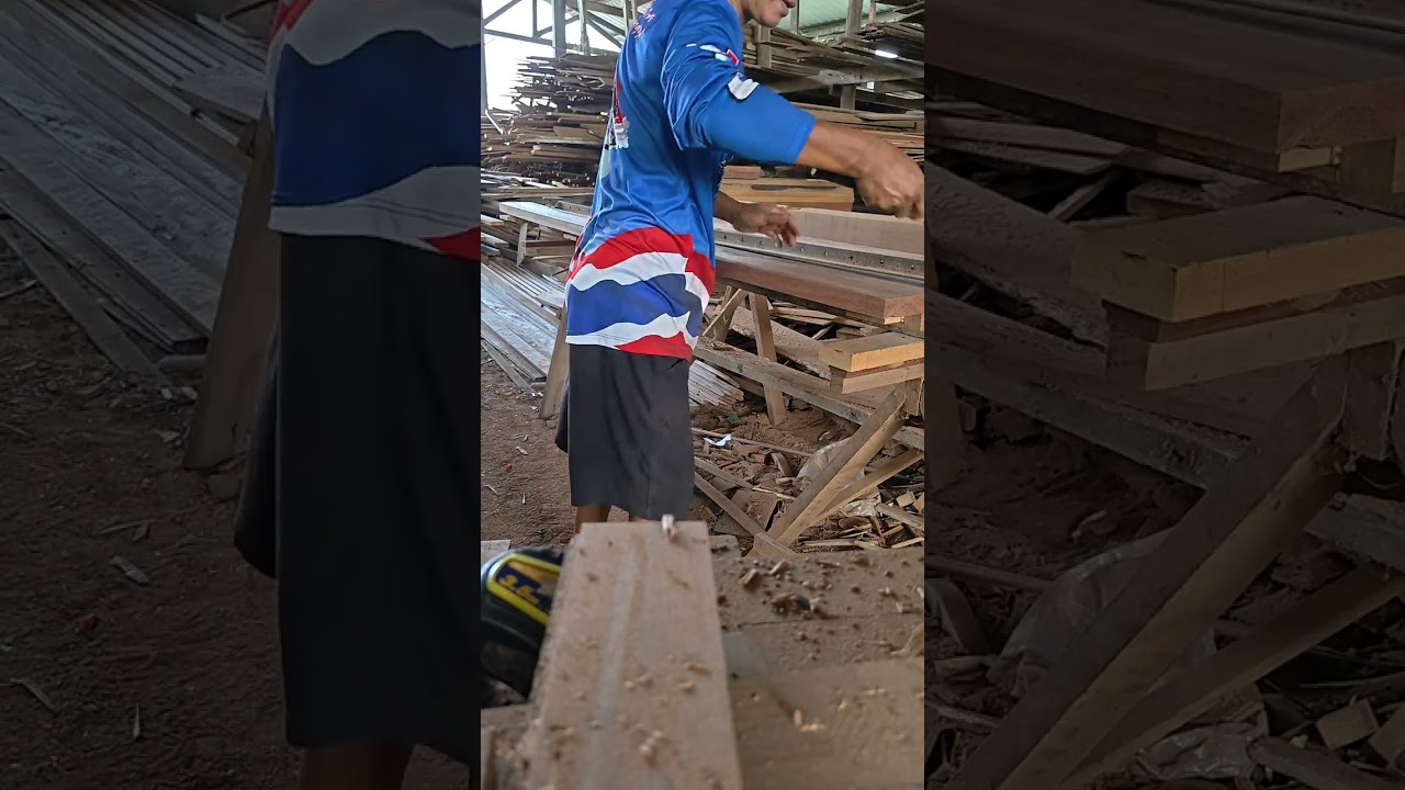 ประกอบโครงบานประตู