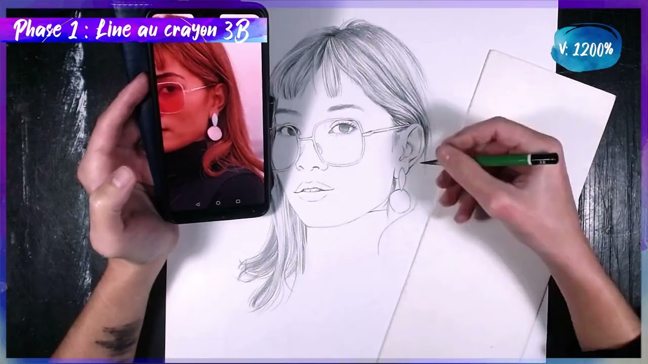 Portrait, un peu plus que Croqué