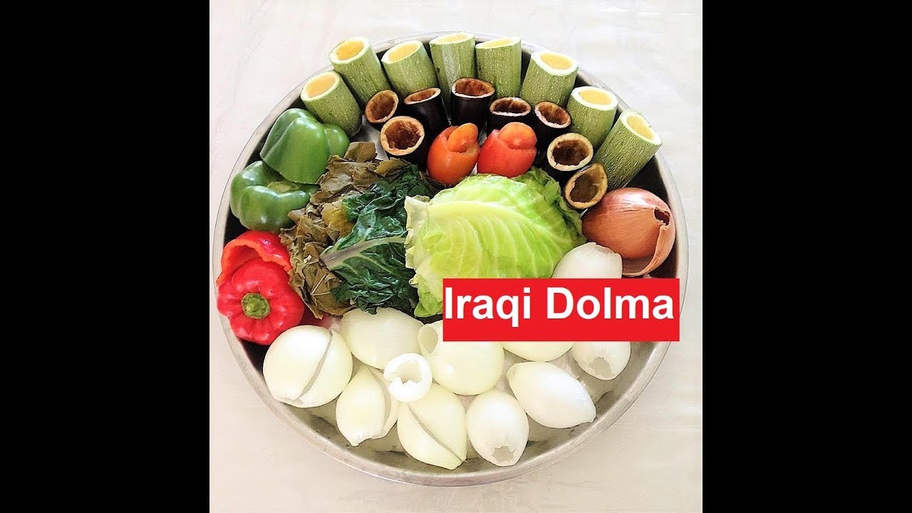Iraqi Authentic Dolma /Stuffed Vegetables/ الدولمة العراقية الاصلية /  #Recipe205CFF/
