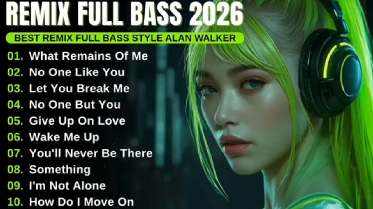 The musik otomotif Remix full Bas Alan walker